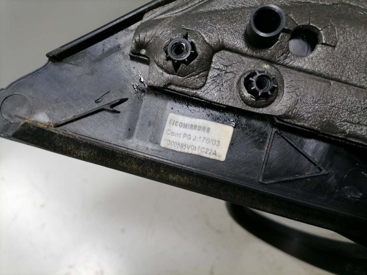 Smart ForTwo Cabrio 450 original Au&szlig;enspiegel links manuell unlackiert BJ03